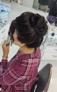 شینیون ومیکاپ با بهترین کیفیت