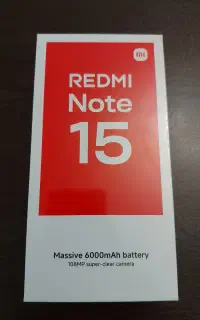 Xiaomi Redmi Note 15 4G 256/8پلمپ - زیر قیمت بازار