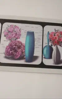 تابلو و گلدان نو