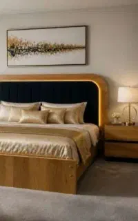 سرویس خواب کامل چوب طرح آذین