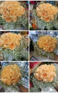 دسته گل عروس