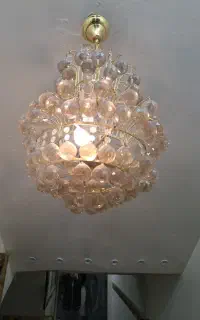 لوستر ۶ شعله در حد نو