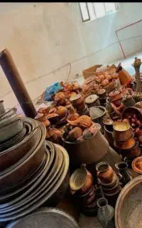 خرید و فروش دیگ های مسی روحی وبرنجی
