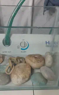 ۲عدد اکواریم در ابعاد ۲۲س ارتفاع ۳۰س طول ۱۵س عرض