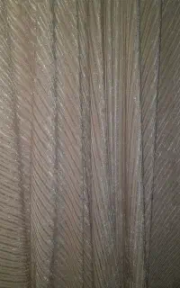 پارچه سه متری کشی رنگ کرمی مخمل شاین دار