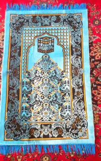 سجاده مخمل طرح کعبه