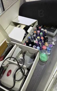 دستگاه سوهان برقی رنه و دستگاه یووی novo