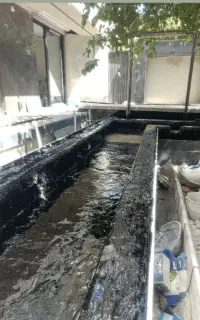 نصب ایزوگام قیرگونی آسفالت محوطه تمام نقاط