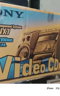 ضبط سونی vx7 داخل کارتن در حد