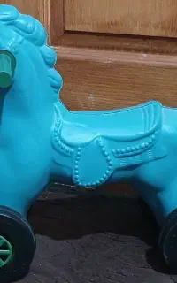 چهار چرخه کودک طرح اسب و خروس نو