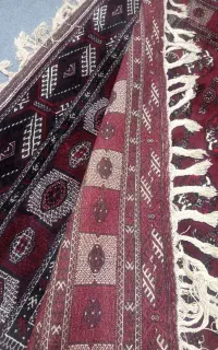 ۲عدد فرش دستباف ترکمن