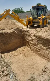 خدمات وحفاری بیل بکهو