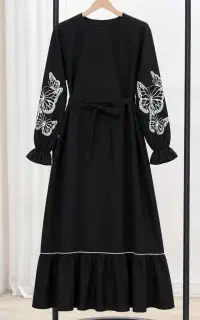 مانتو عبایی الیزه پروانه