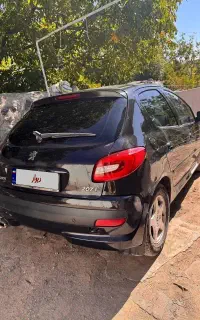 پژو207اتومات tu5 مشکی مدل ۸۹