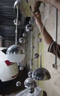 لوستر 3شعله