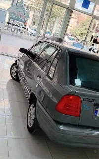 پراید ۱۴۱ نازداردوگانه کارخانه مدل ۸۶ سه تیکه رنگ