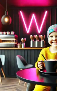 سالن دار در کافه رستوران