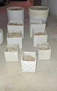 گلدان چینی سرامیک سالم