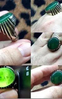 انگشترهای سنگ معدنی