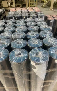 ورق سفید مشکی مخصوص در ختان پسته(مالچ)