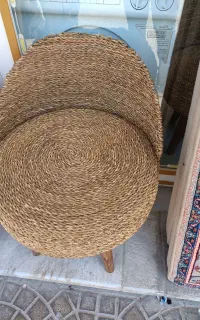 صندلی حصیری