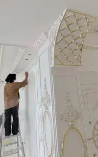 نقاشی ساختمان  نقاش پتینه با دستگاه پیشرفته اتومات