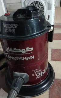 جاروبرقی سطلی ، مکش قوی ، سالم در حد نو