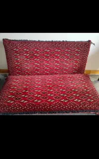 یک جفت پشتی دستبافت  سایز بزرگ