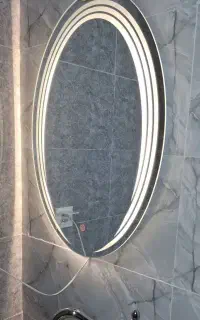 لوستر شب خواب آیینه