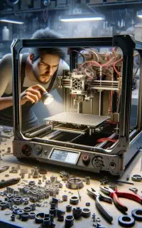 تعمیرات تخصصی پرینتر سه‌بعدی