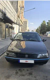 پژو 405 مشکی پر کلاغی تک گانه