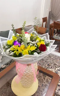 دسته گل طبیعی