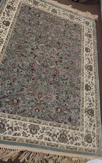 فرش نو  ۱۲۰در۱۷۰ طوسی ابی