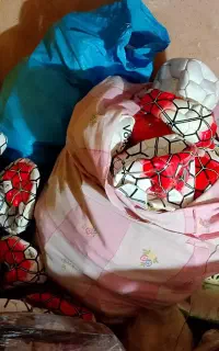 حراج واقعی توپ والیبال و فوتبال