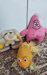 پاتریک و ماهی و خرگوش