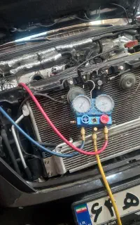 شارژ گاز کولر A/C(خدمات باطری سازی و استارت دینام)
