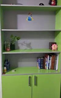 ویترین وکتابخانه