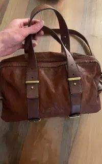 کیف چرم اورجینال FOSSIL