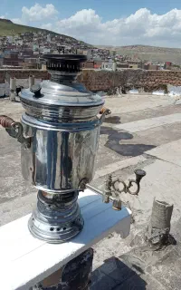 سماور 15لیتری گازی