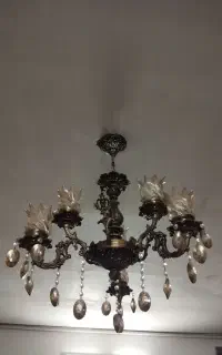لوستر ۳شاخه دوبل