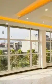 درب و پنجره دو جداره upvc  و  توری  ( نوری )
