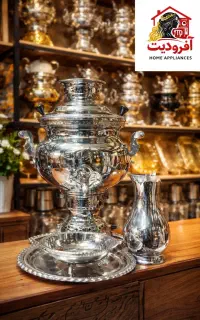 سماور برنجی گازی