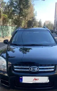 اسپورتیج مشکی بدون رنگ استثنایی