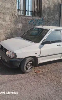ماشین پراید دور رنگ