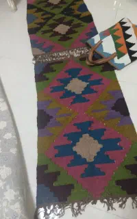 یک جفت گلیم دست بافت سنتی