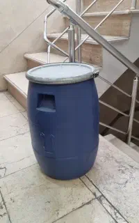 بشکه در حد نو ارتفاعش ۶۰ سانته