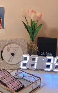 ساعت دیجیتالی پینترستی فوق العاده خاص