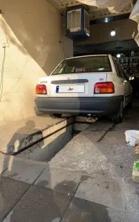 پراید ۸۳ تمام انژکتور عتیقه