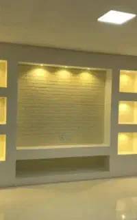 اجرای کار کناف. تایل. پی وی سی. میز تی وی وماربل