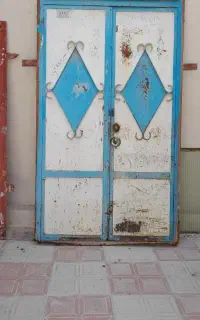 درب آهنی ورودی خانه کارکرده 6/500